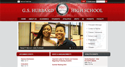 Desktop Screenshot of hubbardhighschool.org